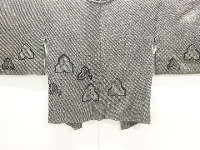 アンティーク　本総絞り　毘沙門亀甲模様絵羽織